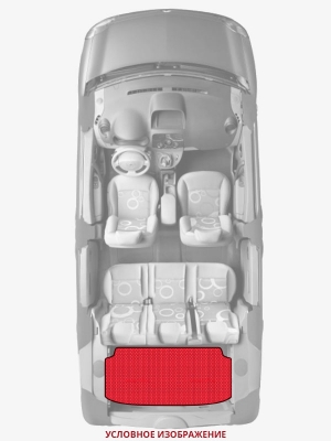 ЭВА коврики «Queen Lux» багажник для Rover 45